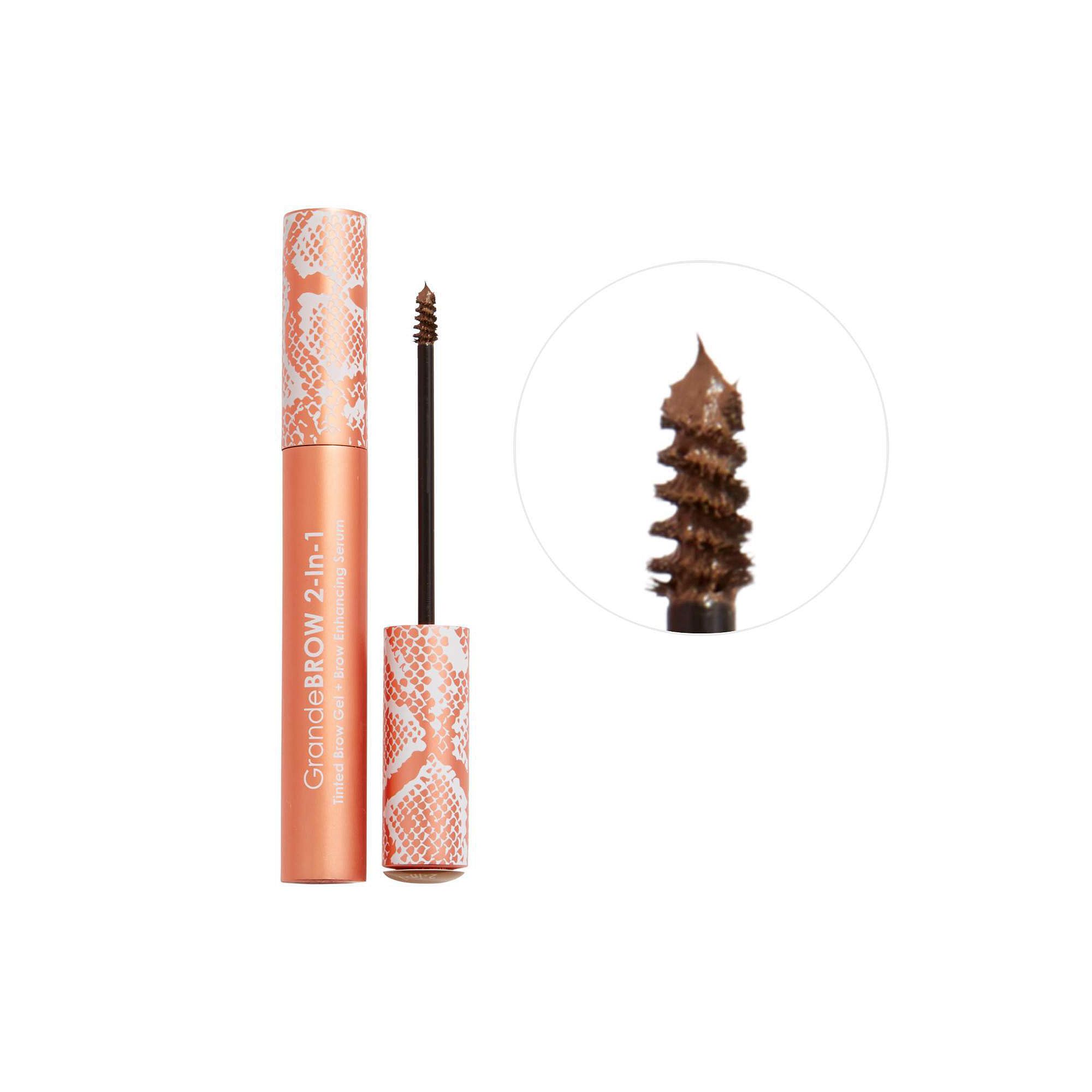 Grande Cosmetics GrandeBROW 2-In-1 Tinted Brow Gel + Brow Enhancing Serum, 