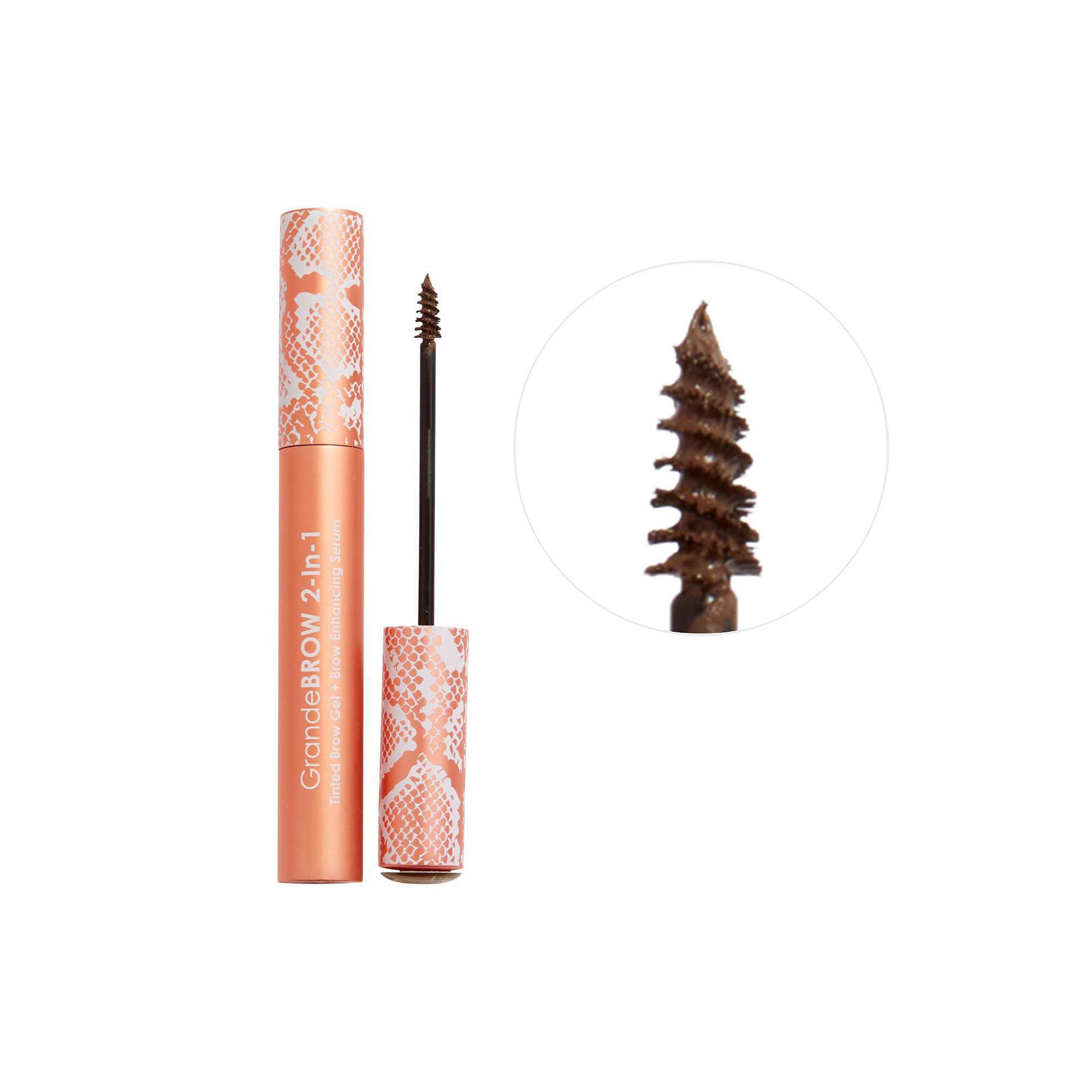 Grande Cosmetics GrandeBROW 2-In-1 Tinted Brow Gel + Brow Enhancing Serum, 