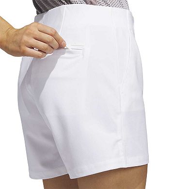 Women's adidas Pintuck Pull-On Golf Shorts