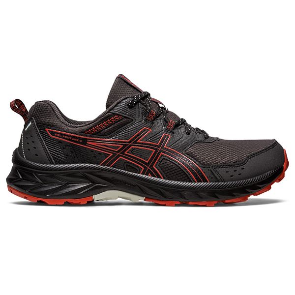 Men's GEL-VENTURE 9 MT, Tan Presidio/Electric Red, Trail Running Shoes