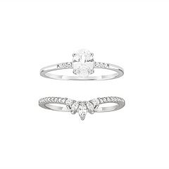 Cubic zirconia rings kohls clearance