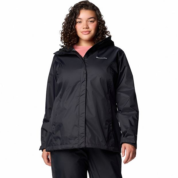 Columbia plus size women's rain jackets hotsell