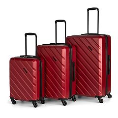 Atlanta Braves Carry-On 21 Hardcase Two-Tone Spinner - Red