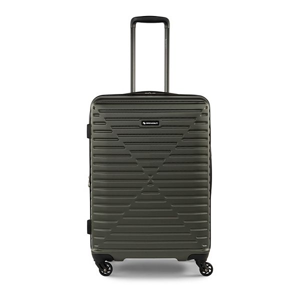 Swiss Mobility DCA Collection Hardside Spinner Luggage - Olive (20 CARRYON)