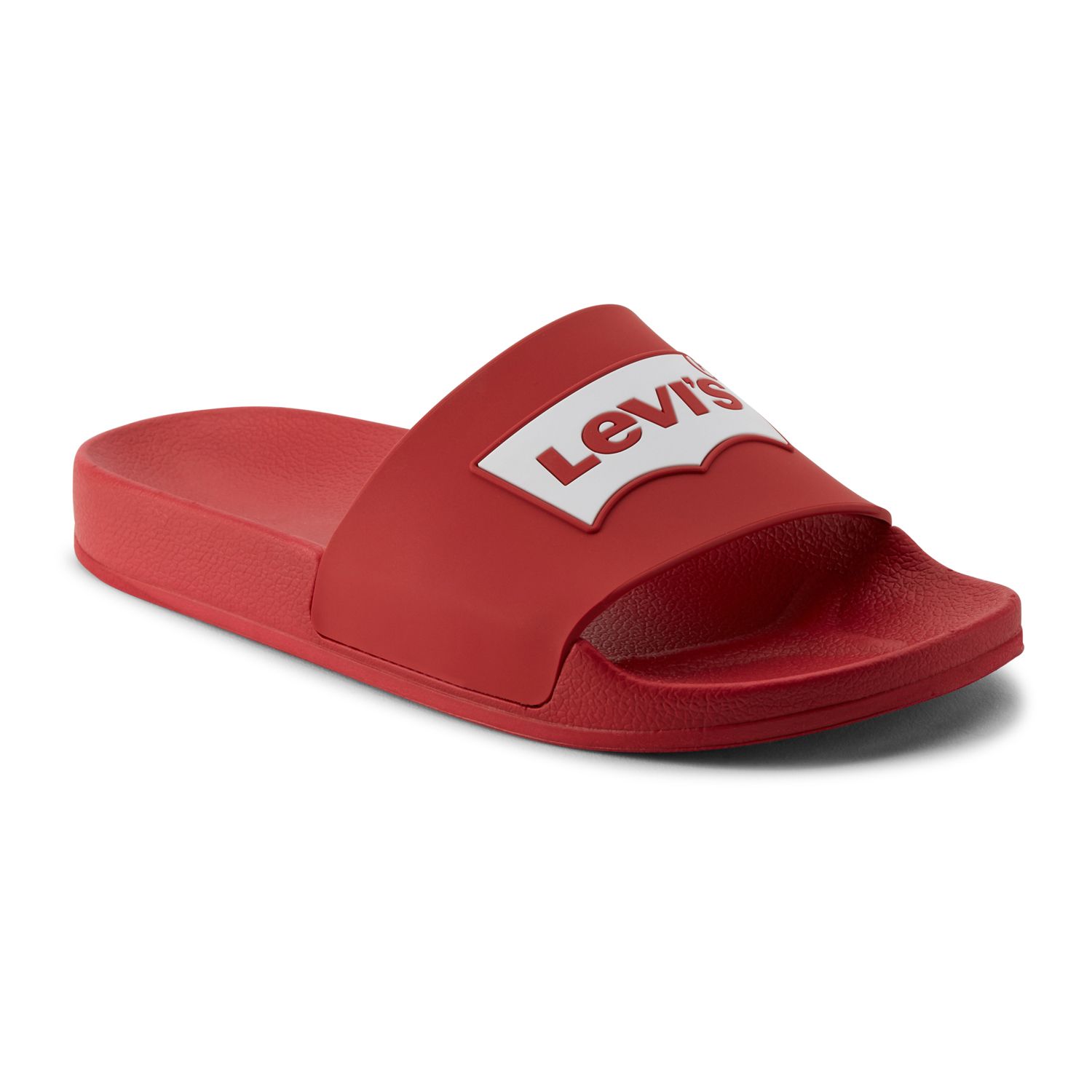 kohls red sandals