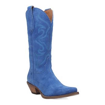 Dingo Out West Women's Suede Cowgirl Boots