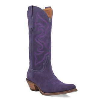 Dingo Out West Women's Suede Cowgirl Boots