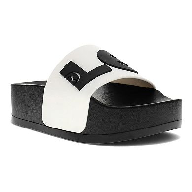 Levi's® Women's Split Logo Platform Slide Sandals