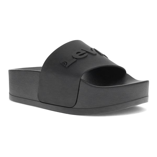 Levi's® Women's Split Logo Platform Slide Sandals