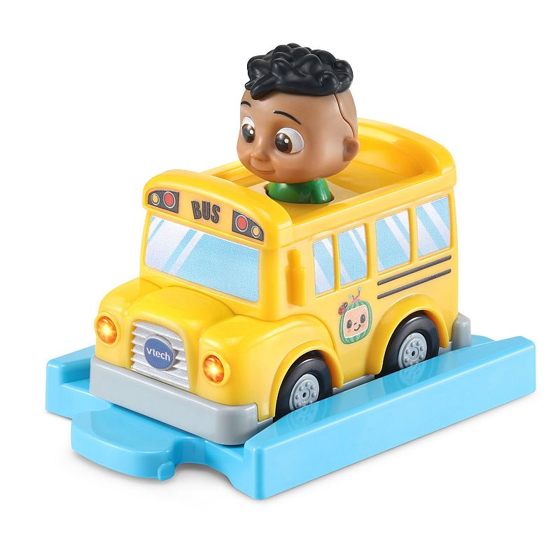 CoComelon Go! Go! Smart Wheels Codys Bus and Track, Multicolor