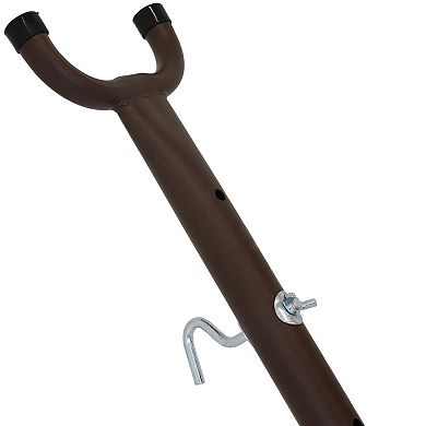 Sunnydaze Steel Hammock Stand with Carrying Case - 100 in