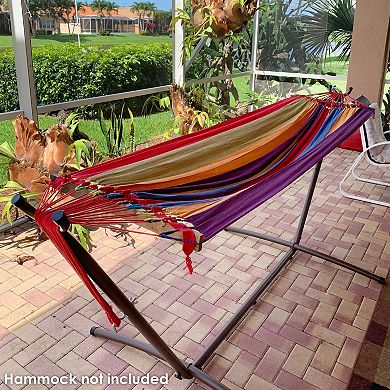 Sunnydaze Space-Saving Brazilian Hammock Stand with Carrying Case