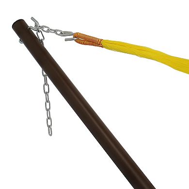 Sunnydaze Powder-Coated Steel Beam Construction Hammock Stand