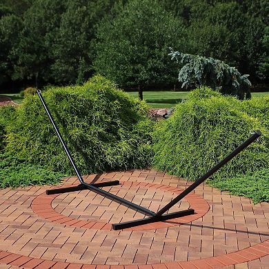 Sunnydaze 12' Hammock Stand with Heavy-Duty Steel Beam Construction