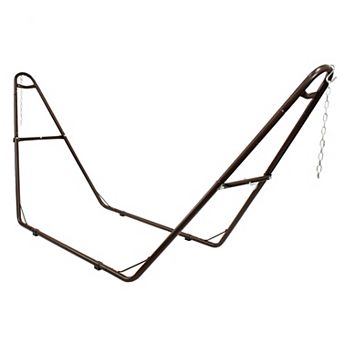 Sunnydaze Powder-Coated Steel Universal Hammock Stand - 124 in
