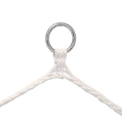 Sunnydaze Polyester Fabric Victorian Hammock Chair with Cushion