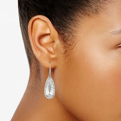 Napier Social Teardrop Drop Earrings