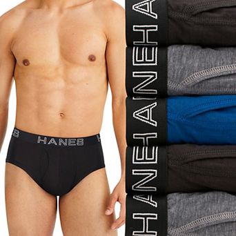 Men's Hanes® 5-Pack Ultimate Comfort Flex Fit Total Support Pouch Brief Underwear