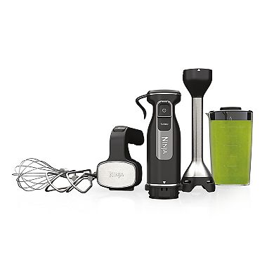 Ninja Foodi Power Mixer System Hand Blender and Hand Mixer Combo with 3 Cup Blending Vessel (CI101)