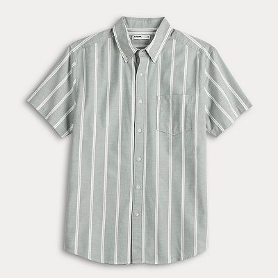 Men's Sonoma Goods For Life® Short Sleeve Perfect Length Button