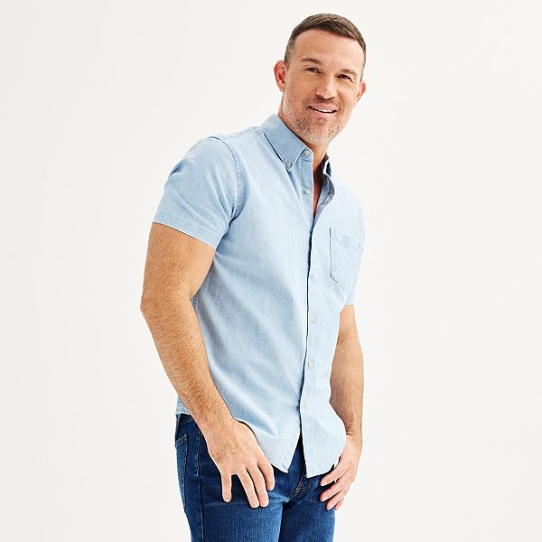 Kohls mens short hot sale sleeve shirts