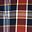 Rust Blue Plaid