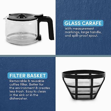 Elite Gourmet 5-Cup Coffee Maker