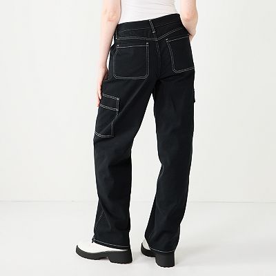 Juniors SO Cargo Pants with Side Pockets