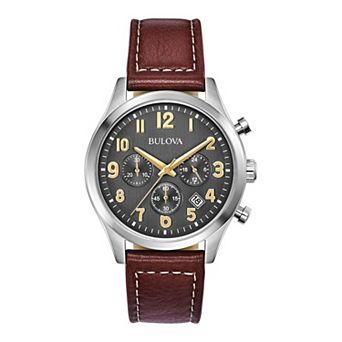 Bulova Men's Classic Chronograph Strap Watch - 96B301