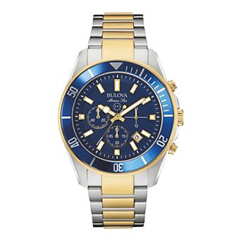 Bulova Men's Marine Star Two-Tone Stainless Steel Chronograph Watch - 98B230