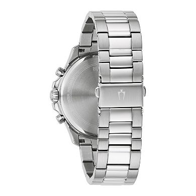Bulova Men's Stainless Steel Chronograph Watch - 96B336