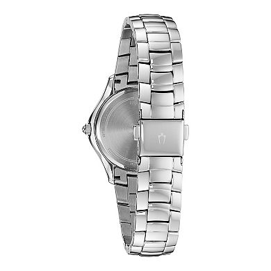 Bulova Women's Mother Of Pearl & Crystal Watch - 96L265