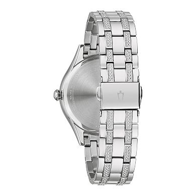 Bulova Women's Mother Of Pearl & Crystal Watch - 96M144
