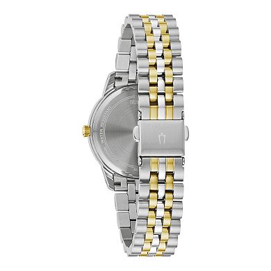 Bulova Women's Two-Tone Diamond Accent Watch - 98P197