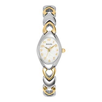 Bulova Women's Classic Two-Tone Stainless Steel Watch - 98V02