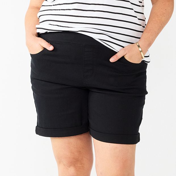 Kohls plus clearance size womens shorts