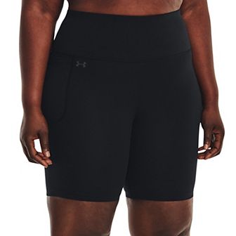 Plus Size Women's Under Armour 8 in High-Rise Motion Bike Shorts