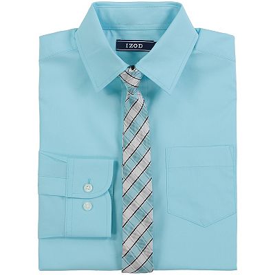 izod blue dress shirt Royal Texture L/s Plaid Dress Shirt - Izod Sportswear