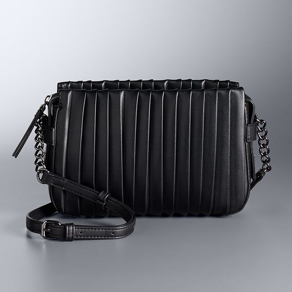 Marlene alpine calfskin crossbody bag in Black for Men | Dolce&Gabbana
