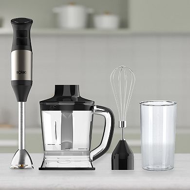 Solac Professional Stainless Steel Hand Blender with Accessory Kit