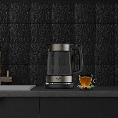 Solac AROA PREMIUM Adjustable Temperature Cordless Glass Kettle