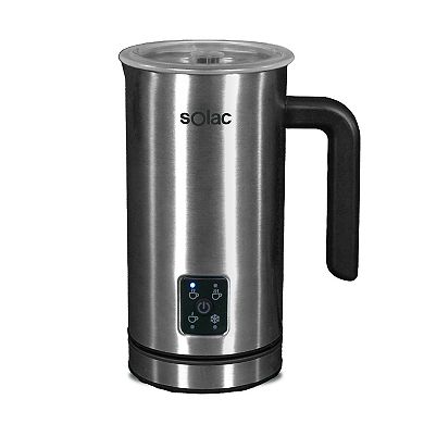 Solac PRO FOAM Stainless-Steel Milk Frother & Hot Chocolate Mixer