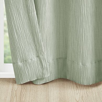 Madison Park 2-pack Valerie Textured Light Filtering Window Curtains