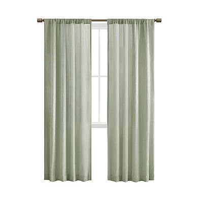 Madison Park 2-pack Valerie Textured Light Filtering Window Curtains