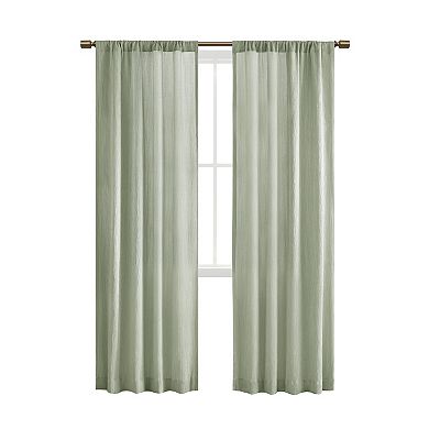 Madison Park 2-pack Valerie Textured Light Filtering Window Curtains