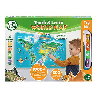 LeapFrog Touch & Learn World Map