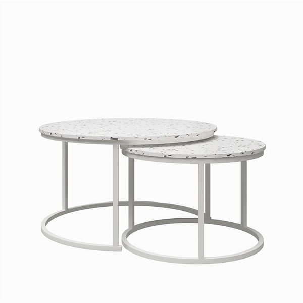 CosmoLiving by Cosmopolitan Amelia Nesting Coffee Table 2Piece Set