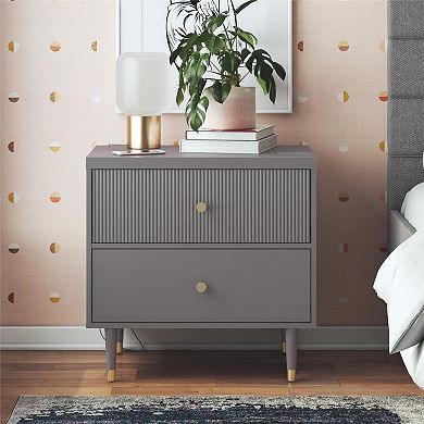 CosmoLiving by Cosmopolitan Elizabeth Nightstand