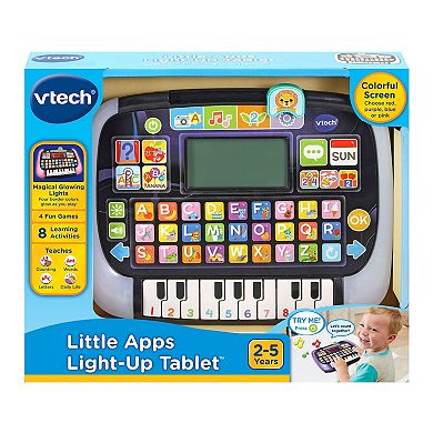 VTech Little Apps Light-Up Tablet Interactive STEM Toy