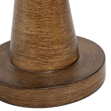 Norine Wood Resin Floor Lamp